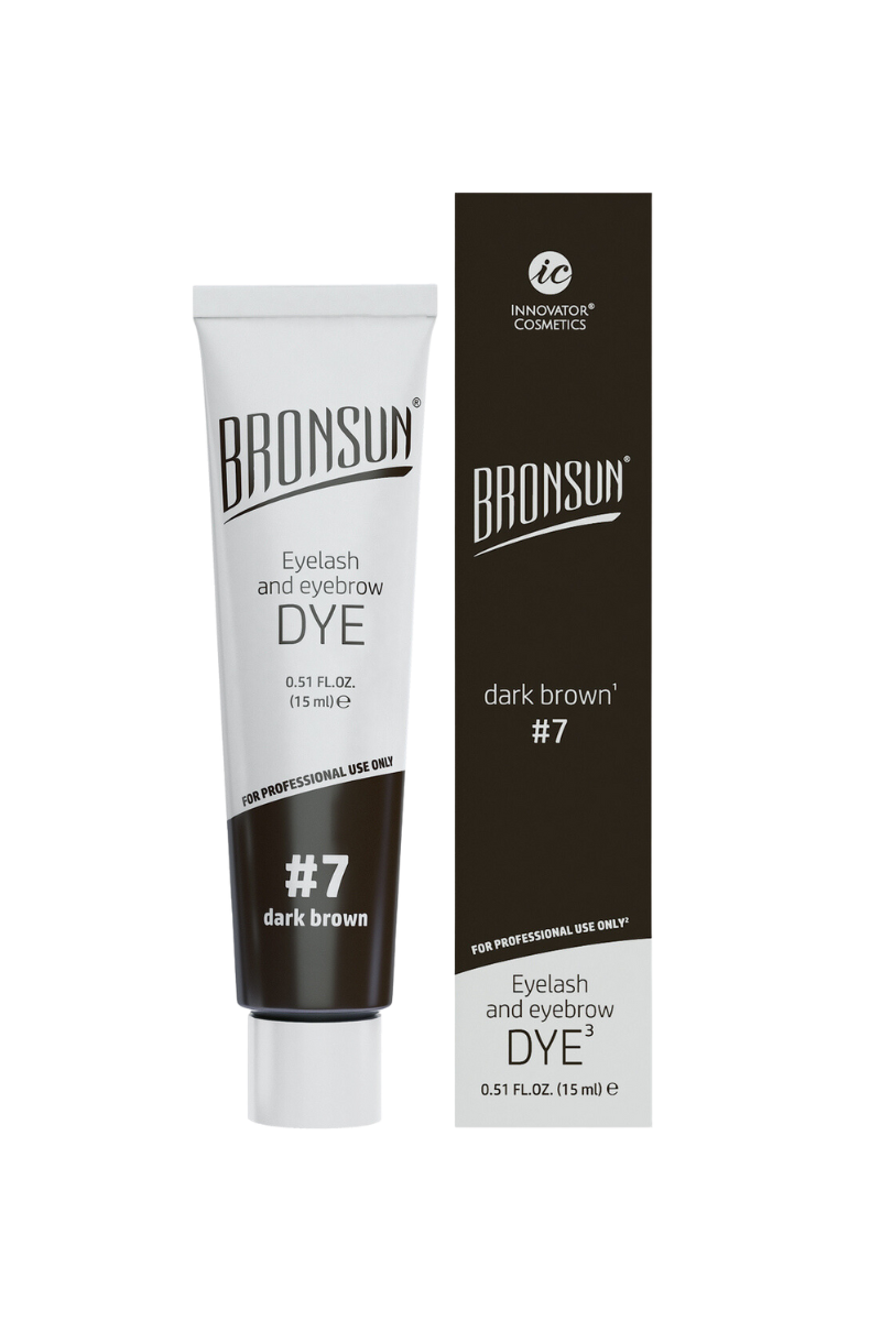 bronsun brow & lash dye | #7 dark brown