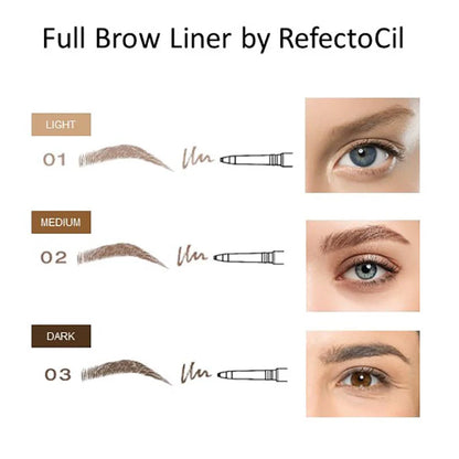 refectocil full brow liner #2