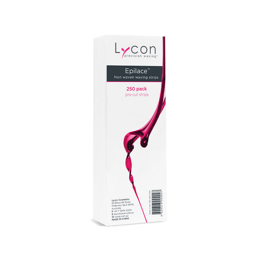 lycon epilace pre-cut waxing strips 250 pack