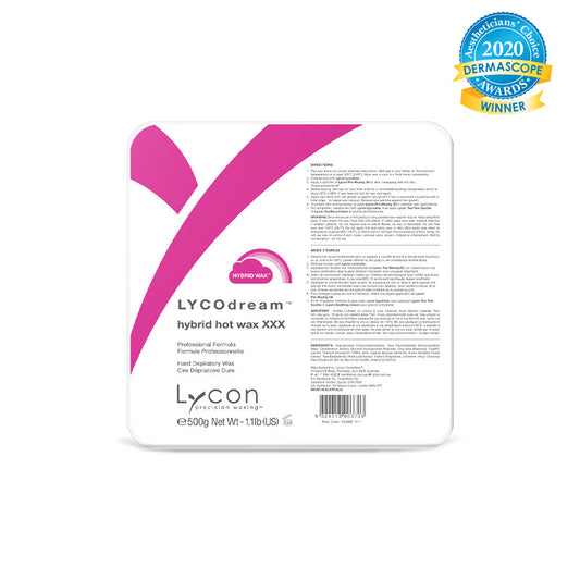 lycon lycodream hybrid hot wax 500g