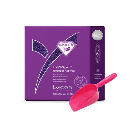 lycon lycojet lavender hot wax beads 5kg