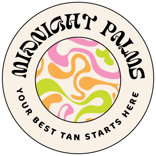 midnight palms professional spray tan solution 1lt | bronze base | medium 10% express