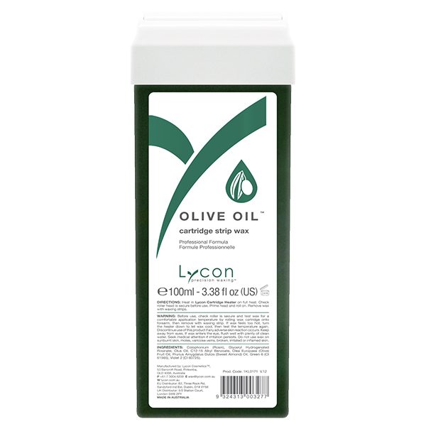 lycon olive oil strip wax cartridge