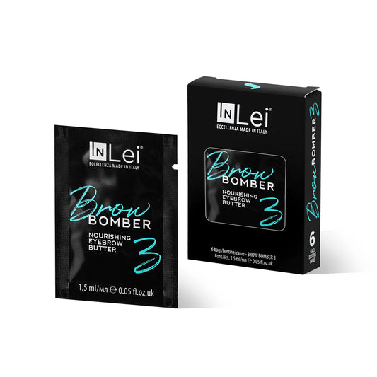 inlei® brow bomber 3 sachets (brow lamination system - step 3)