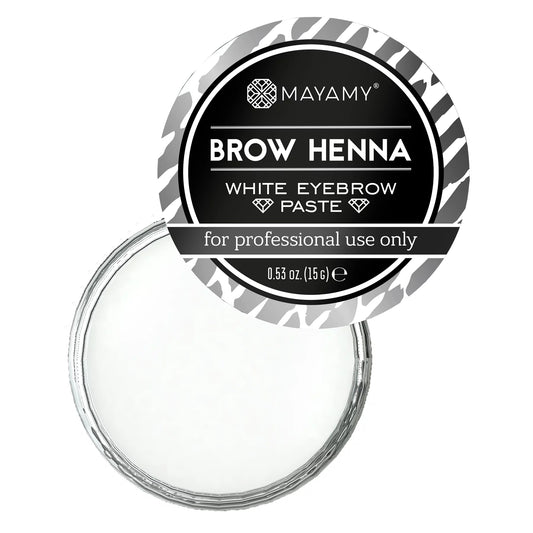 mayamy brow henna white paste