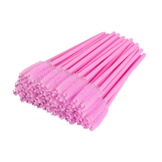 mascara wands (50 pack) - pink